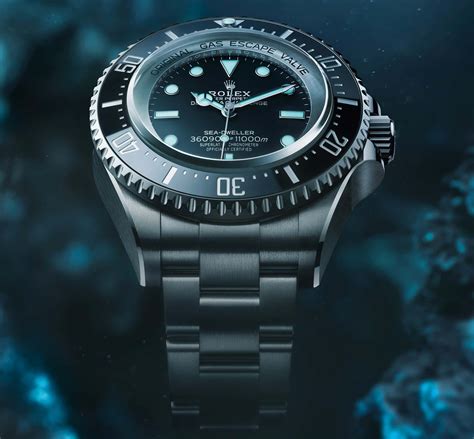 rare all black rolex deepsea